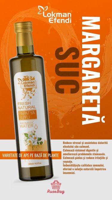 LOKMAN EFENDI Apa de musetel 500ml - Imagine 2