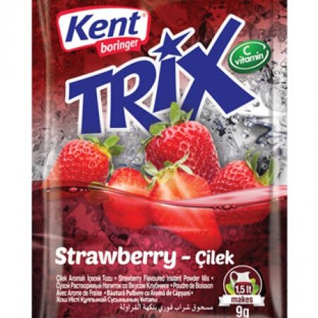 Trix pudra suc capsuni 9g 24buc