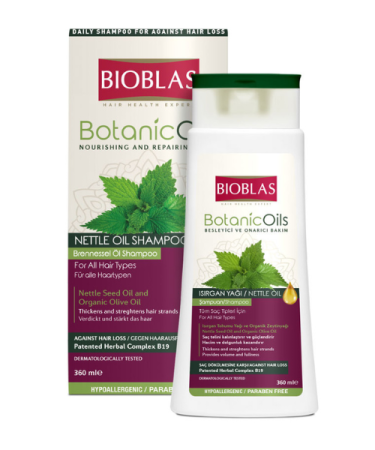 BIOBLAS SAMPON BOTANICS OIL URZICA 360ML