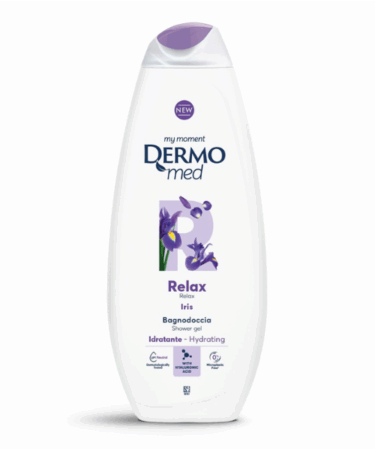 Dermomed gel de dus iris relax 650ml
