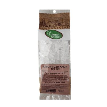 LOKMAN EFENDI Sare de lamaie grunjoasa 120gr