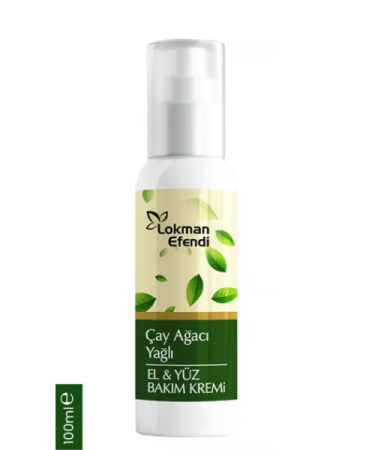 LOKMAN EFENDI CREMA CU ULEI DE ARBORE DE CEAI 100ML