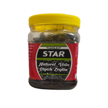 Măsline negre Uslu Star Red/yellow 900g