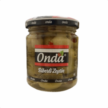 Onda Masline verzi cu ardei 350gr