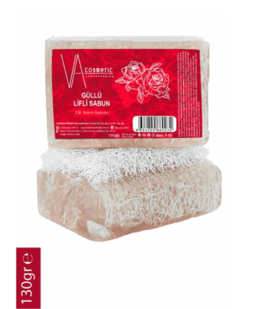 SAPUN COSMETIC VA DIN FIBRE ROZ 130g