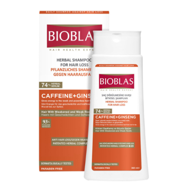 Sampon Bioblas 360ml Cofeina+Ginseng