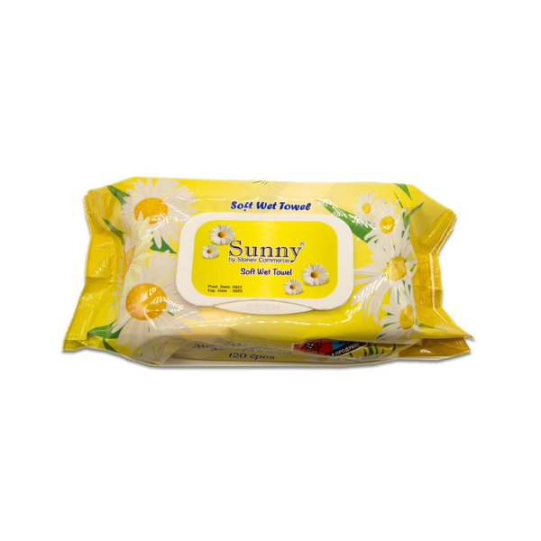 Servetele umede Sunny musetel si aloe vera 120buc