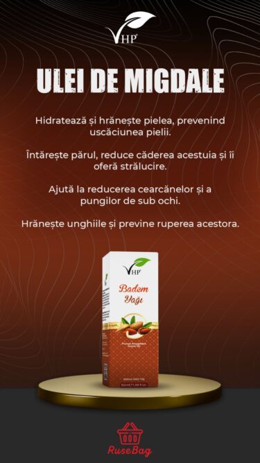 VHP Ulei de migdale 50ml - Imagine 2