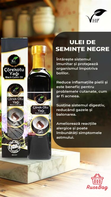 VHP Ulei de seminte negre 250ml - Imagine 2