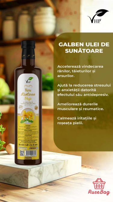 VHP Ulei de sunatoare galbena 250ml - Imagine 2