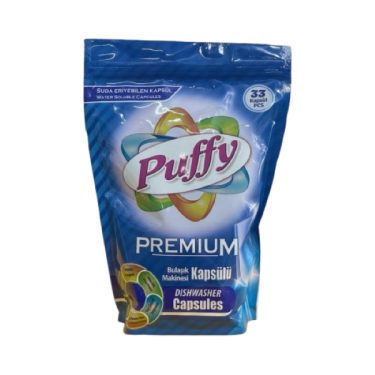 Puffy Capsule pentru masina de spalat vase 33 buc