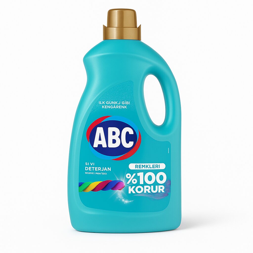 Detergent lichid ABC 3l color 50spalari