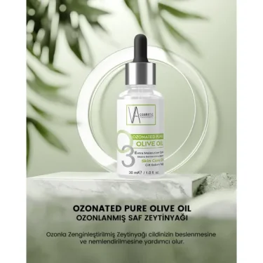 VA cosmetic ulei de masline pur ozonat 30ml - Imagine 2