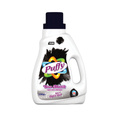 Detergent lichid Puffy negre 2.5L