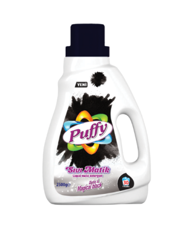 Detergent lichid Puffy negre 2.5L