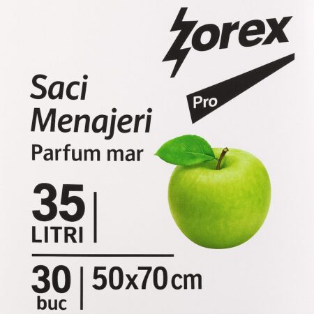 Zorex saci galbeni lamaie/mar 35l 30buc/rola