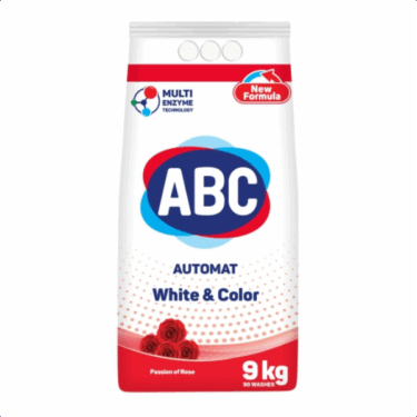 ABC detergent pudra automat trandafir 9kg