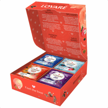 CEAI NEGRU LOVARE ASORTAT - 4 TIPURI X 8 buc - Imagine 2