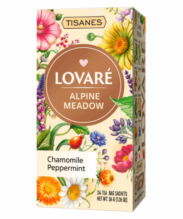 CUTIE DE CEAI LOVARE ALPINE MEADOW HERBAL BLEND - 1,5 G X 24 BUC