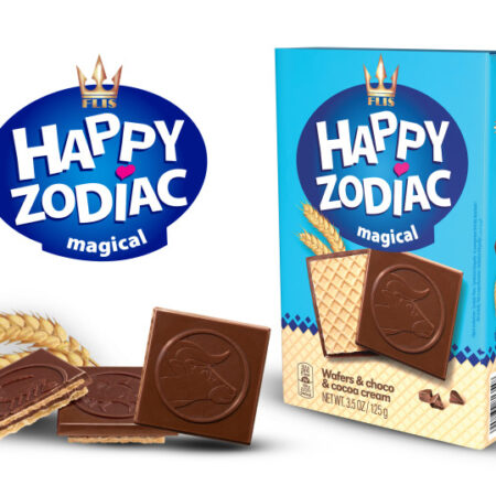 Happy biscuiti cu ciocolata zodiac 125gr
