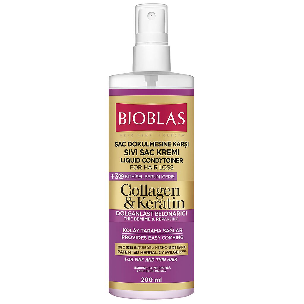 Bioblast spray balsam de par keratin collagen 200ml
