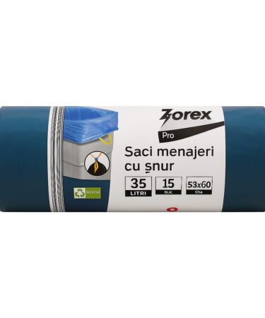 Zorex saci albastri inchidere 4pct 35lL