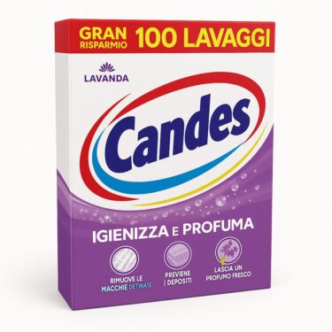 Candes detergent pudra 100spalari 5kg lavanda cod04998