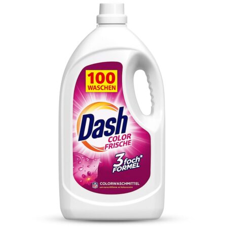 DASH Detergent lichid color 100 Spalari 5 L