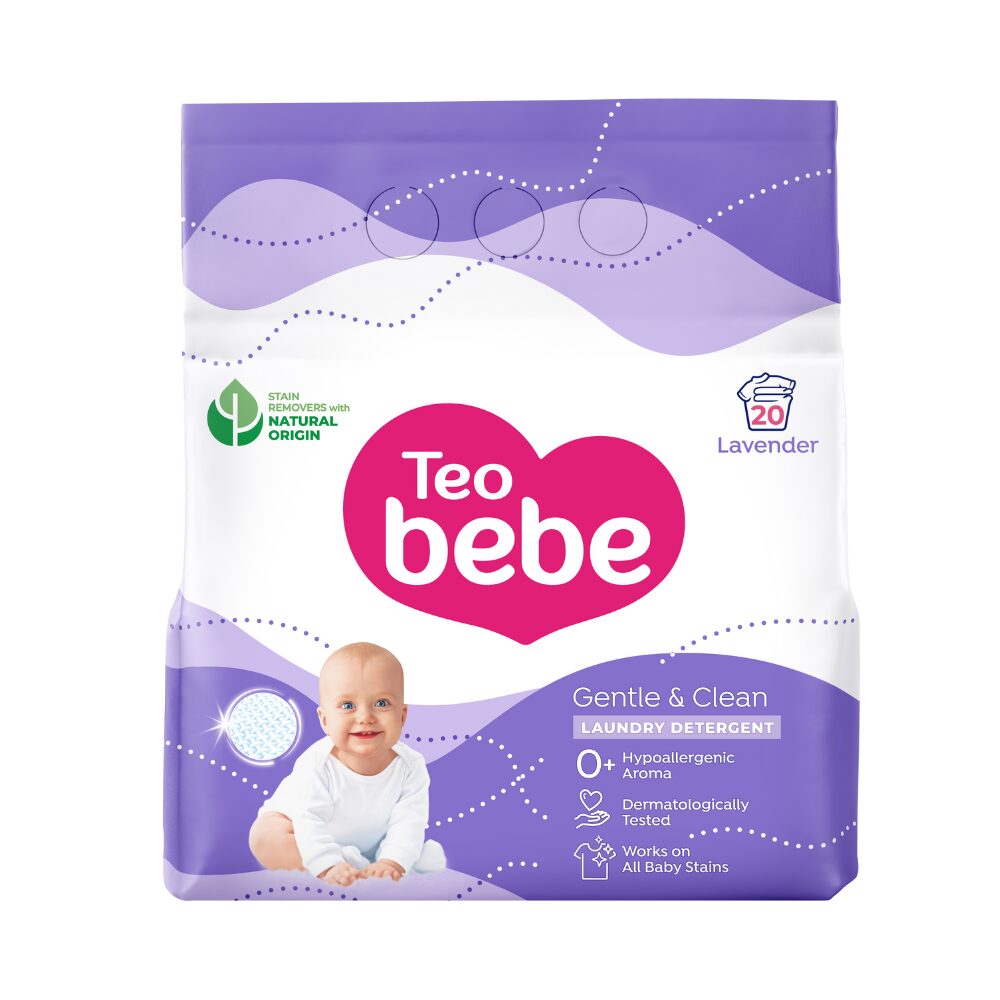 Teo BEBE detergent pudra 1,5kg lavanda