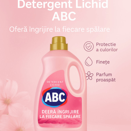Detergent lichid ABC 3l Roz