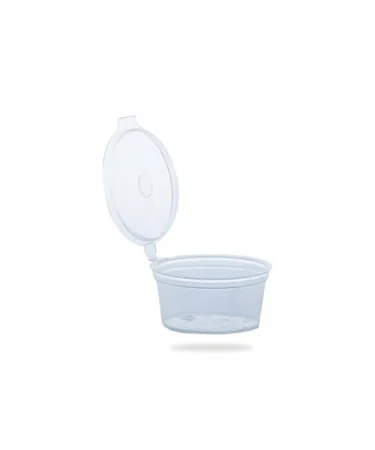 Sosiera PP cu capac atasat 30cc 50buc/set