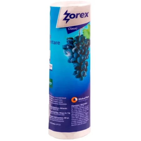 Zorex pungi alimentare 1kg 400buc/rola 19x235