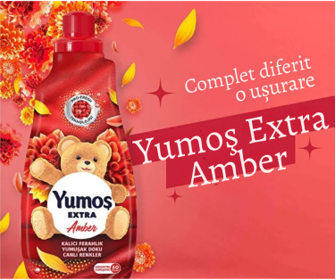 Yumos balsam pentru rufe Amber 1440ml