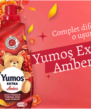 Yumos balsam pentru rufe Amber 1440ml